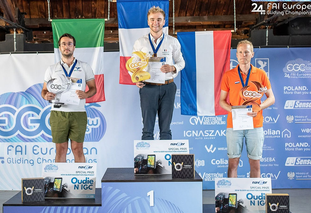 EGC podium